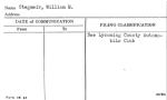 Stegmeir, William M.