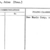 Stein, Jules (Pres.)