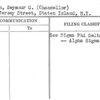 Stein, Seymour G. (Chancellor)
