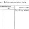 Steinberg, I. International Advertising