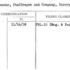 Steinwender, Stoffregen and Company, Incorporated