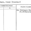 Stelwagon, Joseph (President)