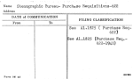 Stenographic Bureau- Purchase Requisitions-622