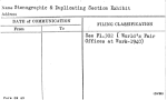 Stenographic & Duplicating Section Exhibit