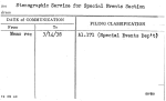 Stenographic Service for Special Events Section