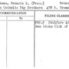 Stephens, Francis X. (Pres.)