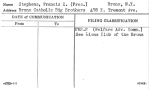 Stephens, Francis X. (Pres.)