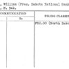 Stern, William (Pres. Dakota National Bank)