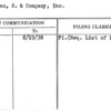Sternau, S. & Company, Inc.