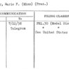 Sterry, Marie F. (Miss) (Pres.)