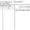 Stevens, Frederick B. (President)
