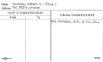 Stevens, Robert T. (Pres.)
