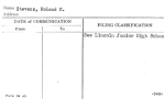 Stevens, Roland E.