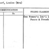 Stinetorf, Louise (Mrs)