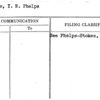 Stokes, I.N. Phelps