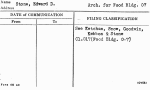 Stone, Edward D. Arch. for Food Bldg. 07