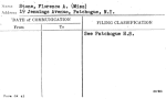 Stone, Florence A. (Miss)