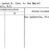 Stone, Lester B. (Sec. to the Mayor)