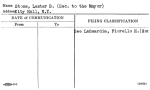 Stone, Lester B. (Sec. to the Mayor)