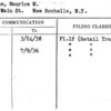 Stone, Maurice M.