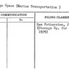 Storage Space (Marine Transportation)