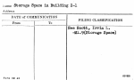 Storage Space in Building Z-1