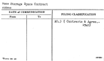 Storage Space Contract