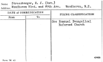 Strassberger, E.J. (Rev.)