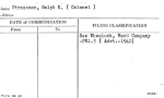Strassman, Ralph K. (Colonel)