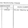 Stratsbury Manufacturing Company