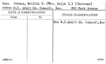 Straus, Matilda D. (Mrs. Ralph I.) (Chairman)
