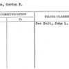 Strause, Gordon E.