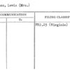 Strauss, Lewis (Mrs.)