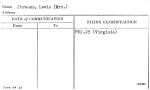 Strauss, Lewis (Mrs.)