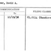 Strausser, David A.
