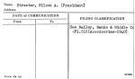 Streeter, Wilson A. (President)