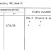 Strohmeier, William D.