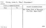 Strong, Louis E. (Mrs.) (President)