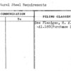 Structural Steel Requirements