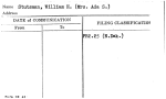 Stutsman, William H. (Mrs. Ada S.)