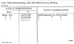 Sub-Advertising and Sub-Exhibiting Policy