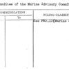 Sub Committee of the Marine Advisory Committee