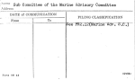 Sub Committee of the Marine Advisory Committee