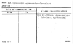 Sub-Concession Agreements--Procedure
