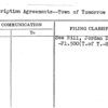 Subscription Agreements--Town of Tomorrow
