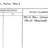 Sudler, Foster (Mrs.)