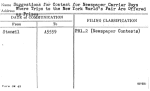 Suggestions for Contest for Newspaper Carrier Boys Where Trips to the New York World's Fair Are Offered as Prizes