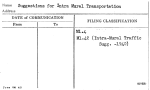 Suggestions for Intra Mural Transportation