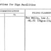 Suggestions for Sign Facilities
