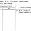 Sullivan, A.E. (Assistant Secretary)